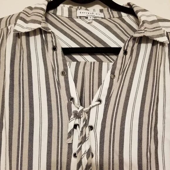 Current Air striped blouse S - Picture 3 of 5